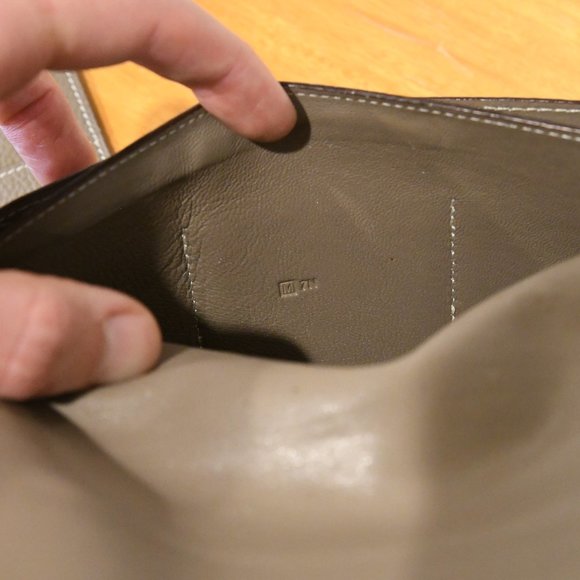 HERMES Dogon Duo Etope Leather Wallet Set - 2009 - Picture 8 of 8